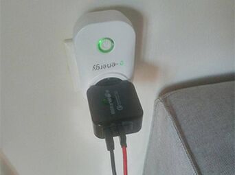 Experience in using the e -energy of the sockets)